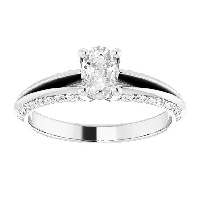 Diamante Anniversary Ring 2,15 carati Oro Bianco 14K – vista principale
