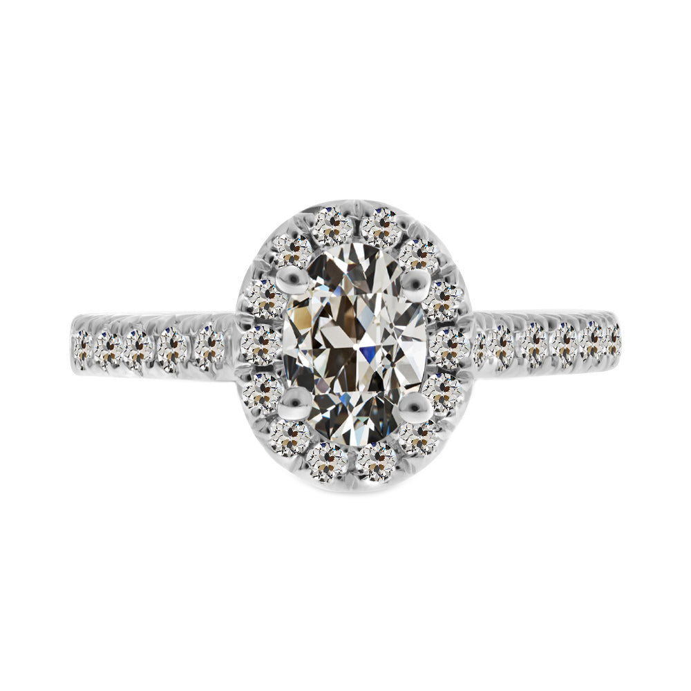 Premium Anello Halo 2,50 carati – vista principale