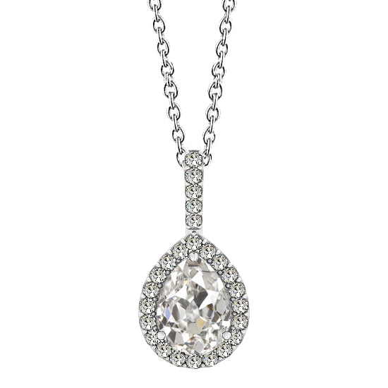 Elegante Diamante Fine Halo 1 carati – vista principale