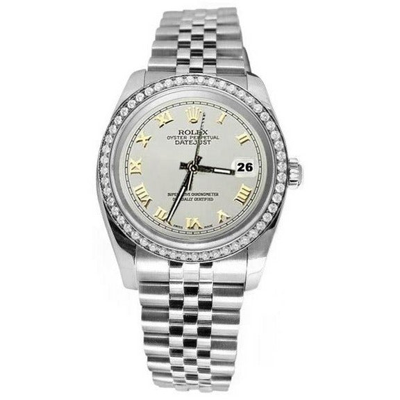 Orologio in acciaio inossidabile con data Just