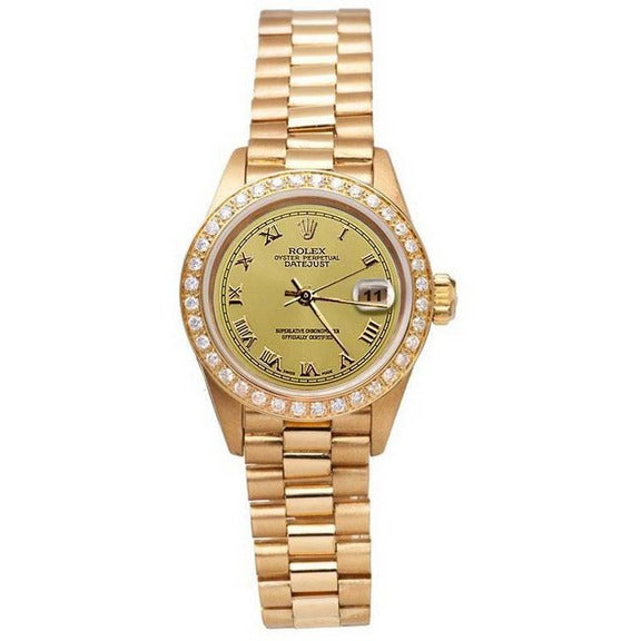 Quadrante romano champagne Rolex