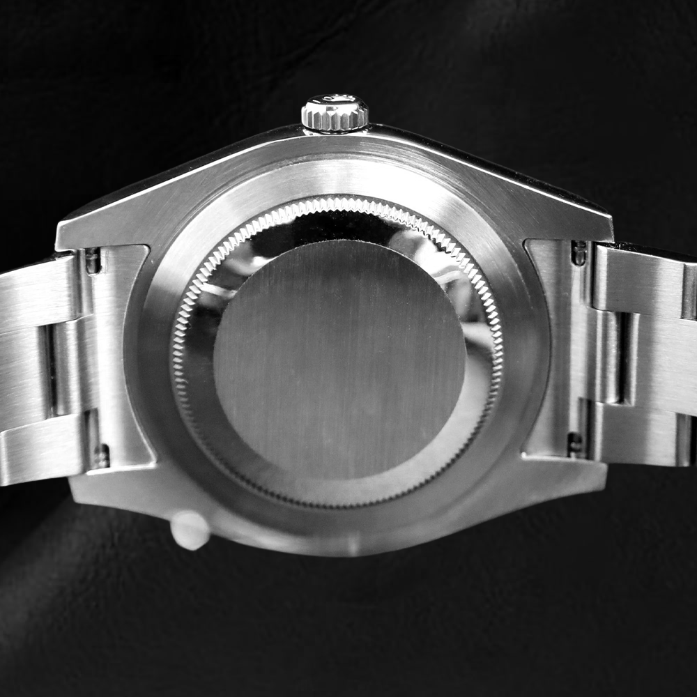 Orologio Rolex Datejust 41 mm con quadrante blu con numeri romani e bracciale Oyster in acciaio inossidabile