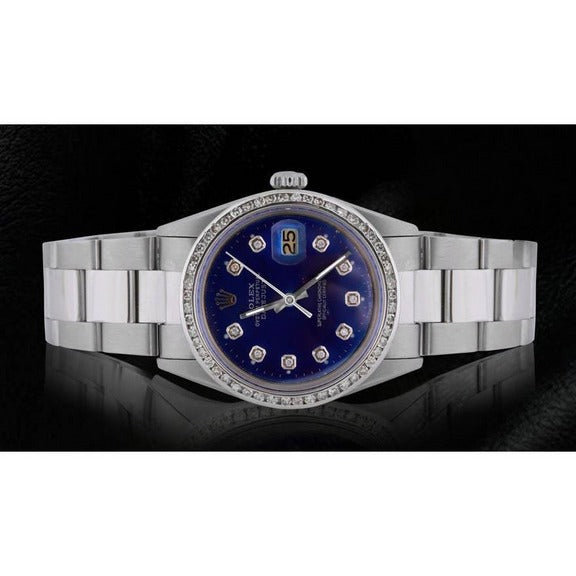 Rolex Datejust Bracciale Oyster in acciaio inossidabile Orologio da uomo