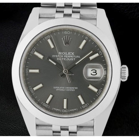 Rolex Datejust Ii quadrante rodiato