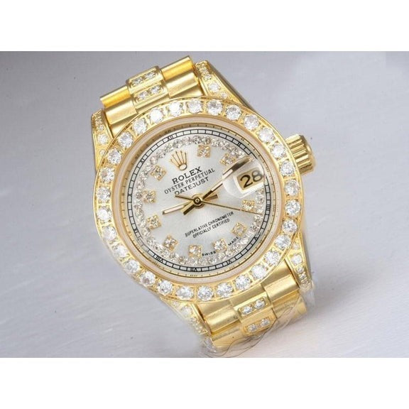 Rolex oro con diamanti sale