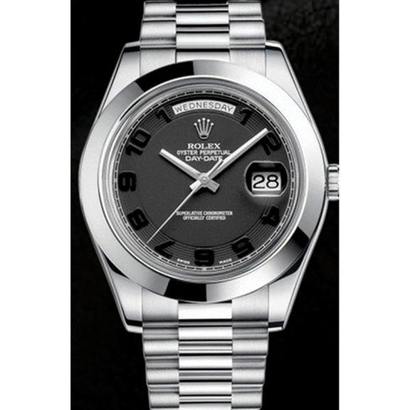 Rolex day date quadrante nero online