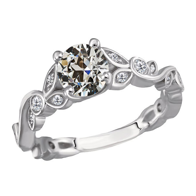 Diamante Anniversary Ring 2-carati Oro Bianco 14K – vista principale