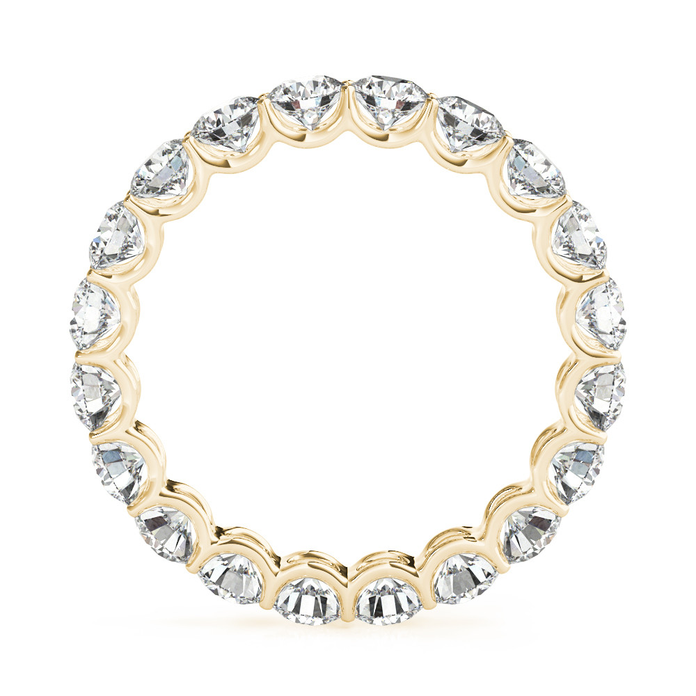 Diamante Fine Eternity Band – vista laterale