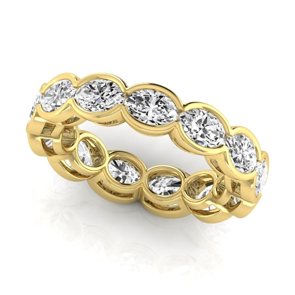 Brillante Eternity Band – vista laterale