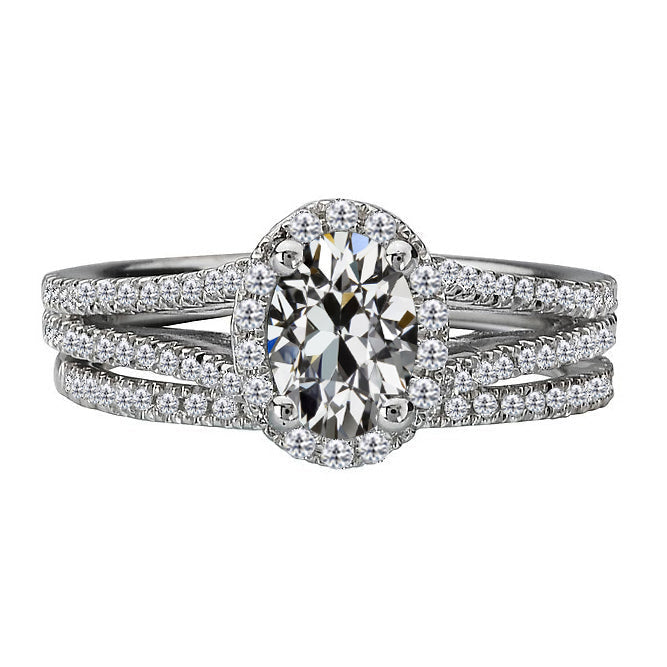 Scintillante Diamante Anello di Proposta 3 carati – vista principale