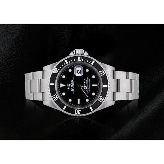 Sottomarino perpetuo Rolex ostrica in acciaio