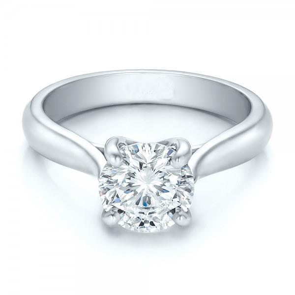 Splendido Anello Di Fidanzamento Con Naturale Diamante Taglio Rotondo Da 2 Carati