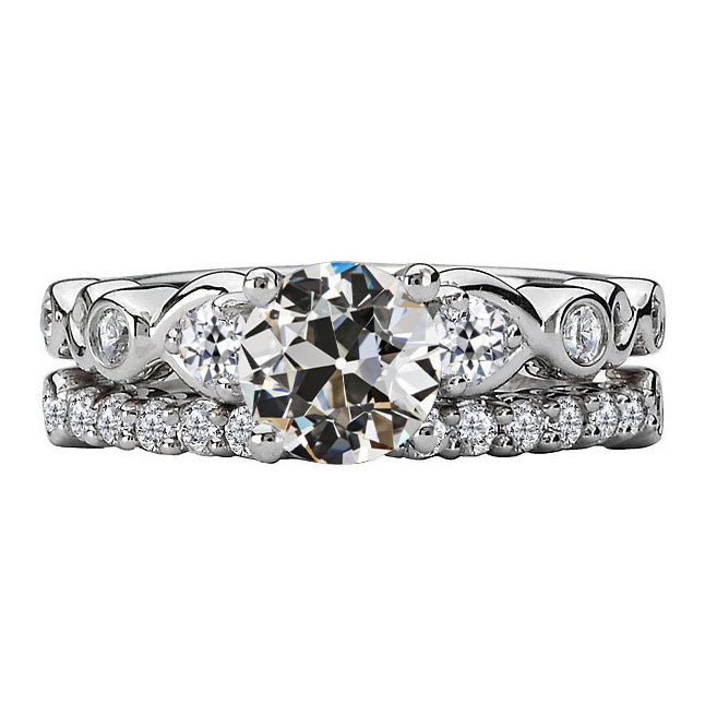 Su misura Diamante Anniversary Ring 2 carati – vista principale