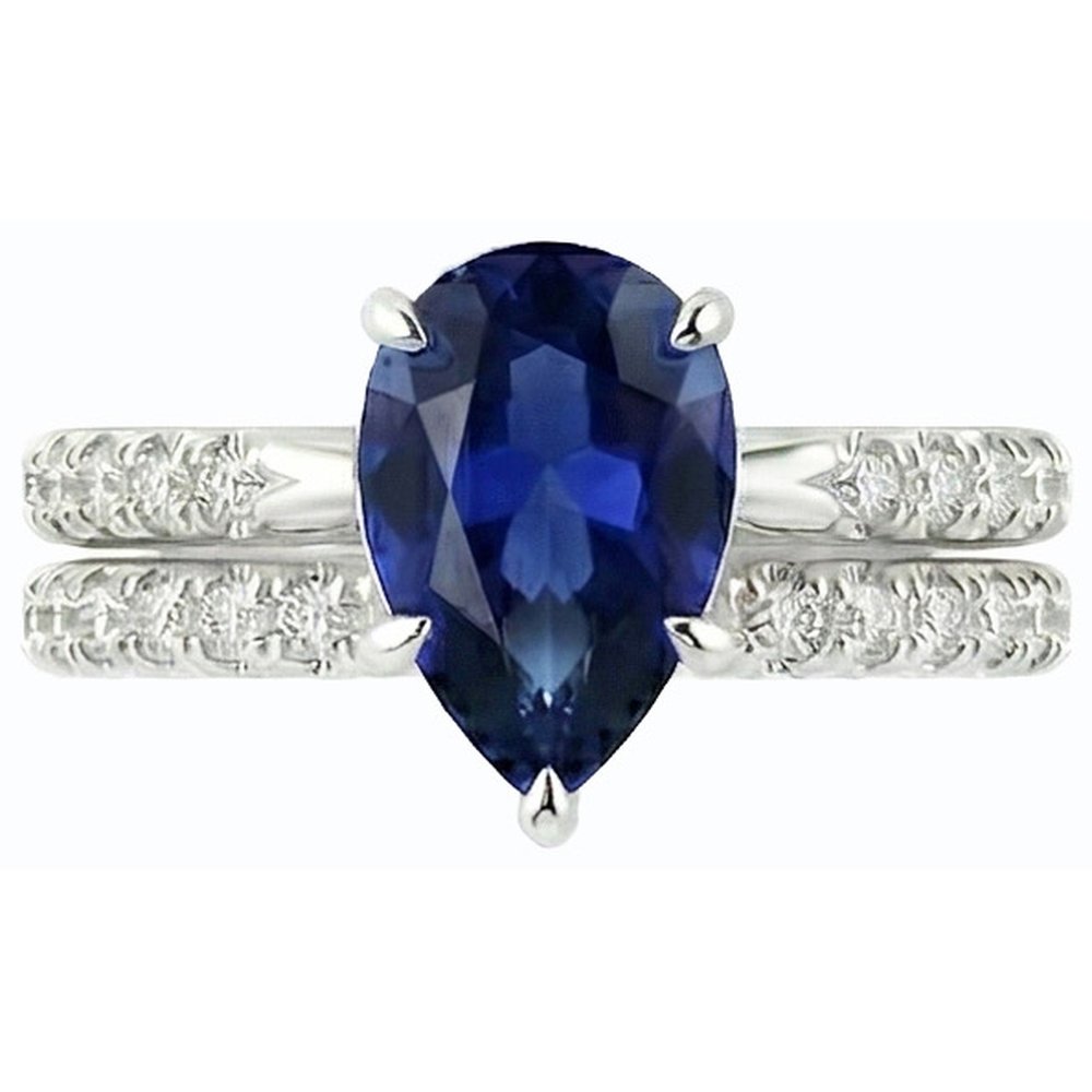 vero round diamante 3.50carati anello su bianco