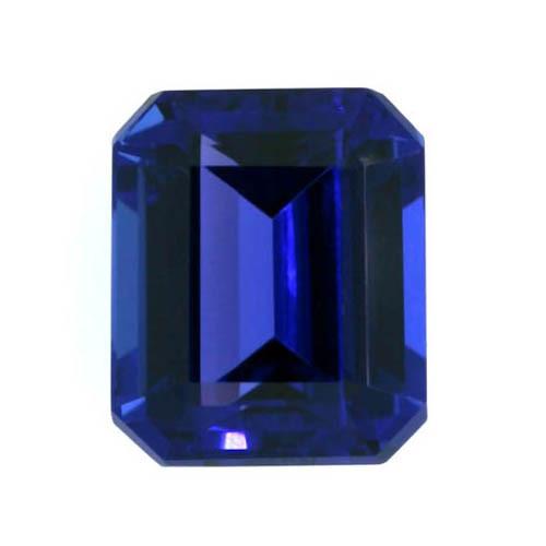 Tanzanite Viola Loose Emerald Natural 3 carati Gold – vista principale