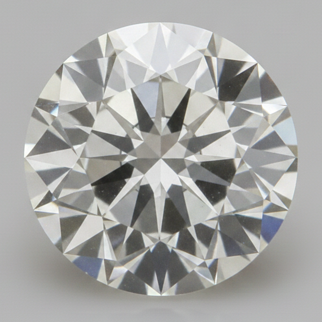 Diamante sciolto naturale naturale F VS1 Vecchio Taglio Europeo 2,5 carati rotondo estratto dalla terra