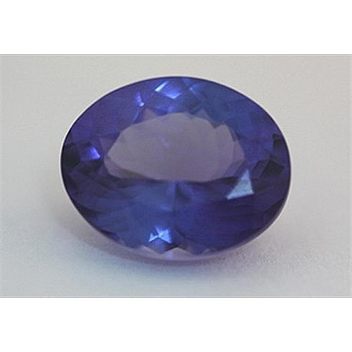 Zaffiro Blu Loose Sapphires Natural 3,9 carati Oro Bianco 14K – vista principale