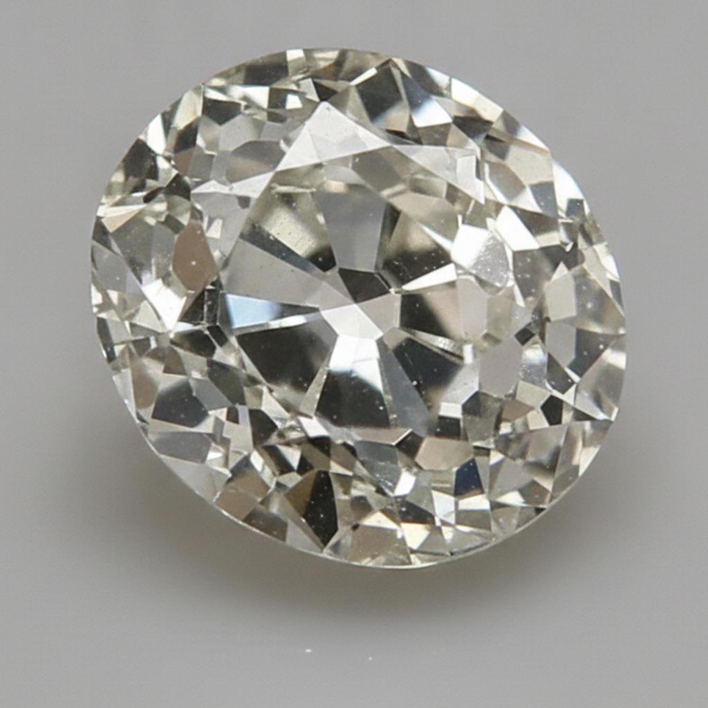 Diamante sciolto rotondo Vecchio Minatore autentico H VS1 da 8 carati