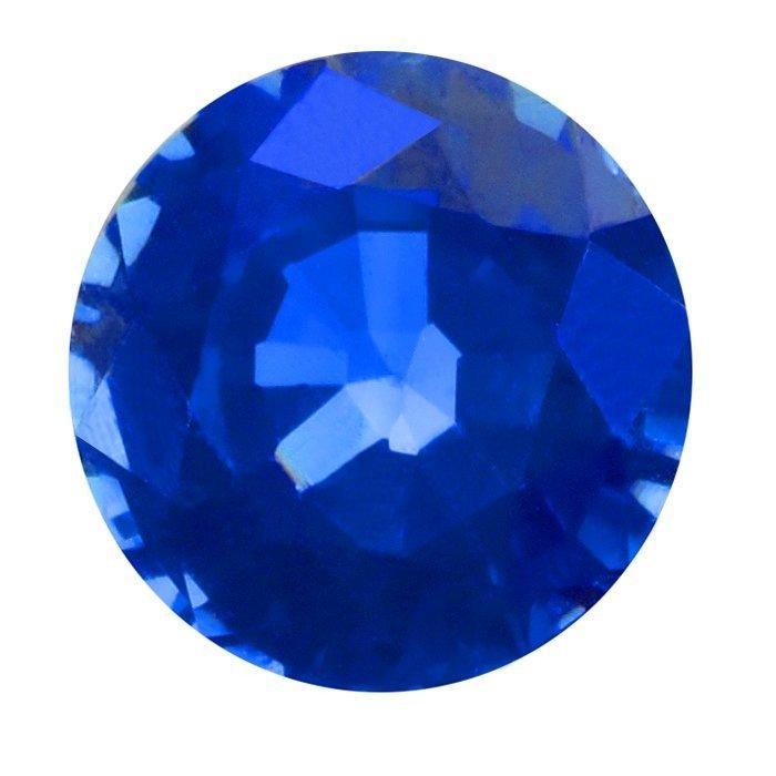 Loose Sapphires Natural Gold con Zaffiro Blu Reale – vista principale