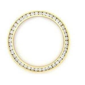 Diamante Fine Orologio di Lusso 2 carati Oro 14 Carati Giallo – vista principale
