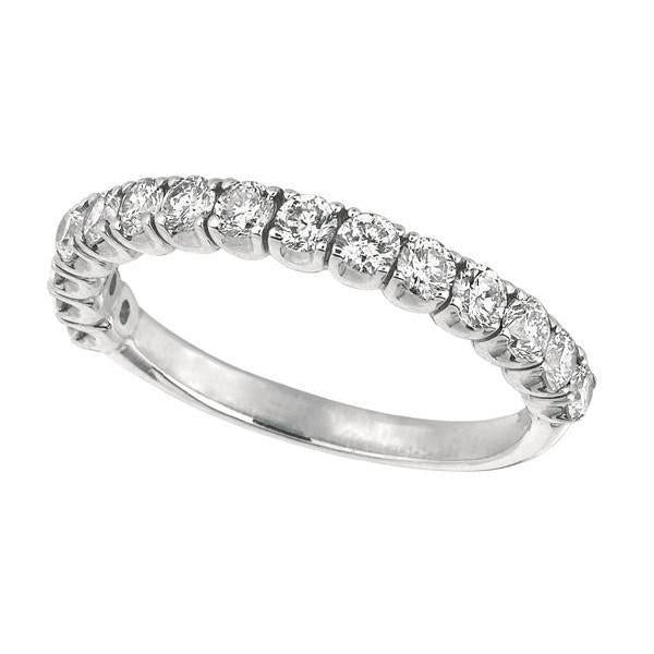 2.01 carati gioielli a fascia con mezza eternità con diamante brillante rotondo - harrychadent.it