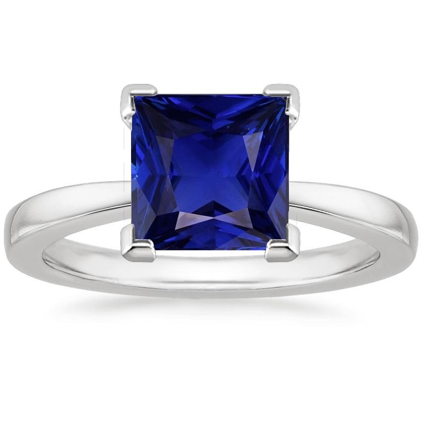 Anello Di Fidanzamento Con Zaffiro Da 5 Carati