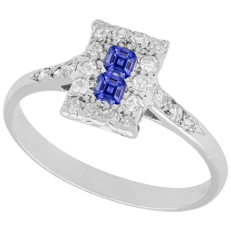 Anello di fidanzamento con diamante Halo Asscher Ceylon Zaffiri gioielli 3 carati - harrychadent.it