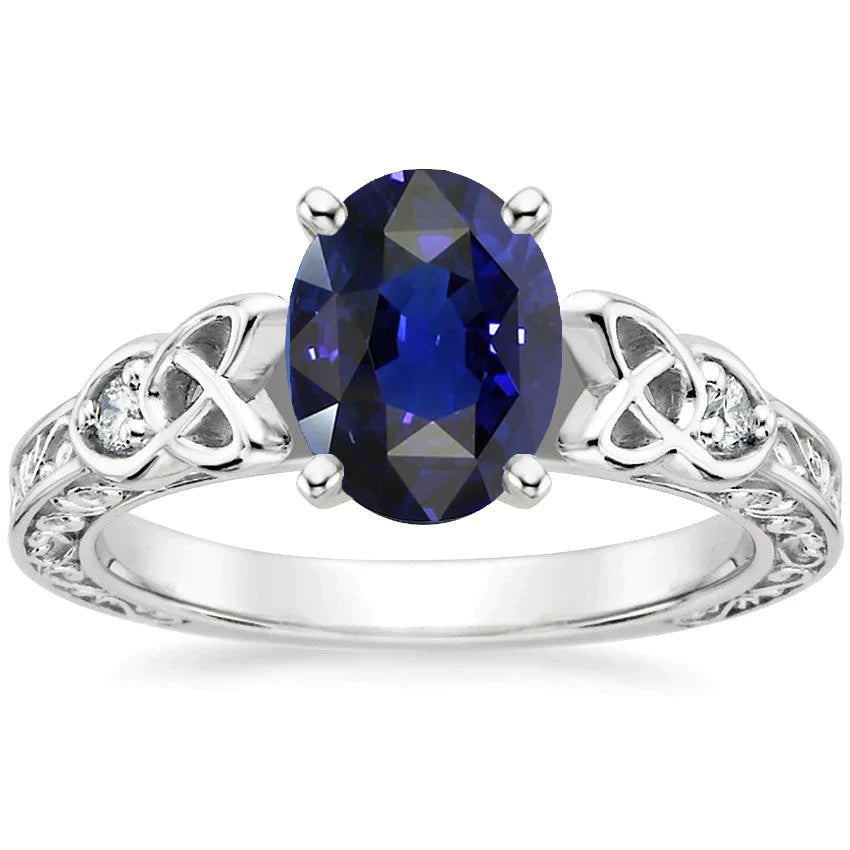 Blu Zaffiro Antico Tipo Anello
