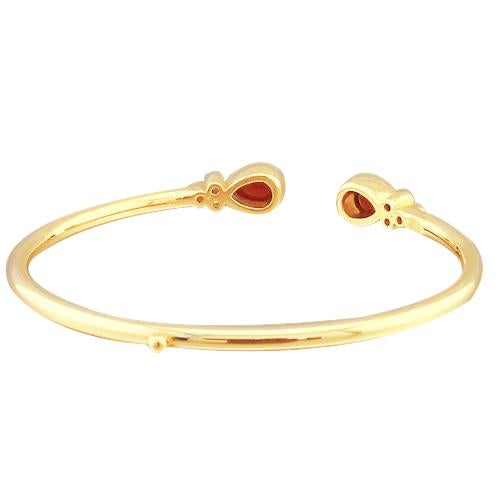 Bracciale Donna Rubino Diamante 2.30 Carati Oro Giallo 14K - harrychadent.it