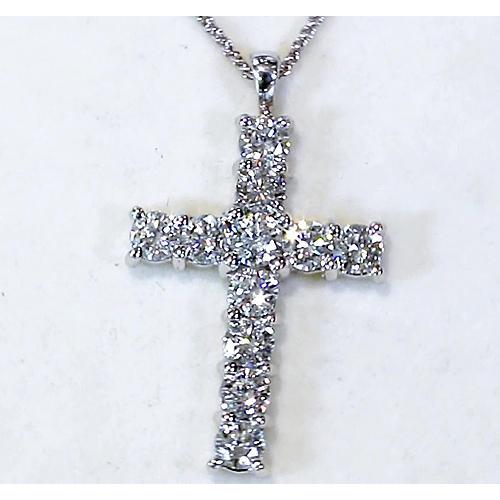 Ciondolo Croce Diamante 3 Carati - harrychadent.it
