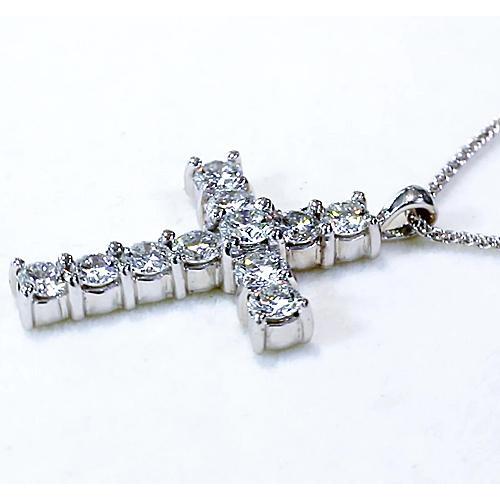 Ciondolo Croce Diamante 3 Carati - harrychadent.it