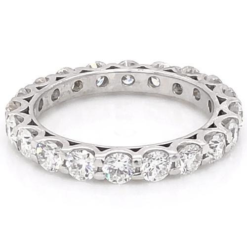 Fede nuziale eterna con diamanti. 3 carati. set di capesante. gioielli da donna - harrychadent.it