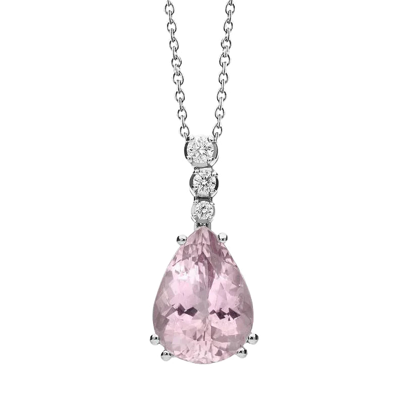 Naturale Kunzite Pendente