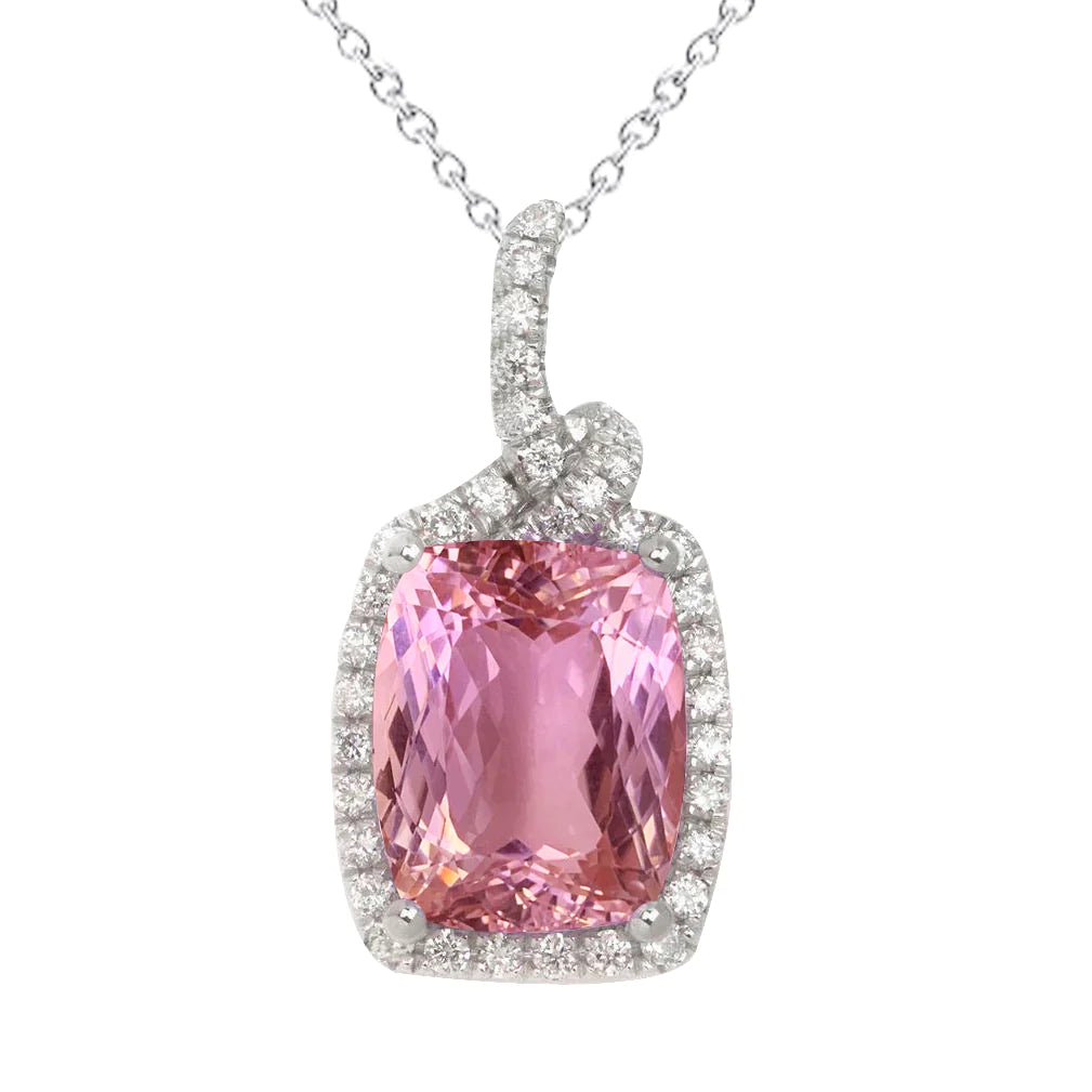 Rosa Kunzite Pietra Collana