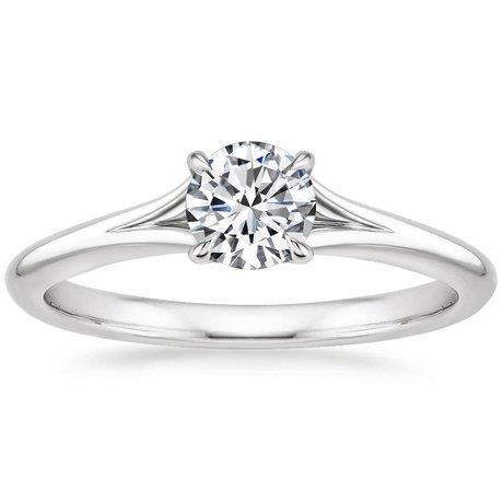 Solitaire 0.75 Carat Round Diamond Engagement Ring Gold 14K New - harrychadent.it