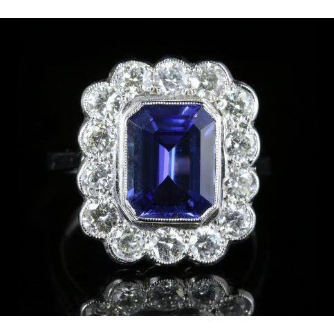 Tanzanite Anello Cocktail
