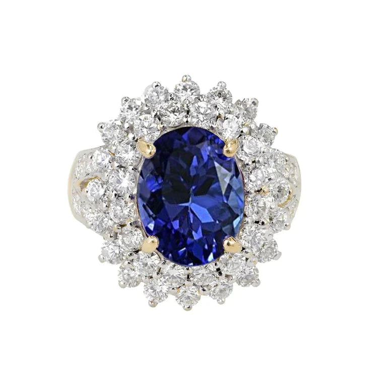 Tanzanite Anello Cocktail
