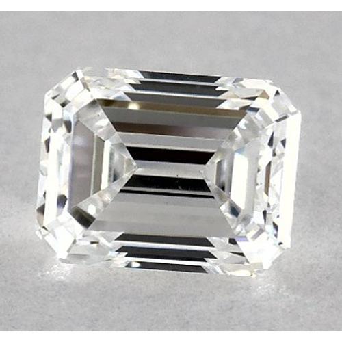Diamante smeraldo da 1 carato, taglio E/VVS1, taglio ottimo