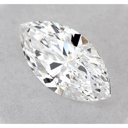 1 Carato Marquise Naturale Terra Estratto Diamante Sciolto F VS1 Taglio Molto Buono