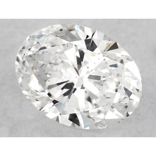 Diamante ovale da 1 carato, sciolto, colore E-VVS1, taglio Very Good