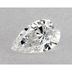Diamante naturale a forma di pera da 1 carato, estratto dalla terra, colore F, purezza VVS1, taglio molto buono