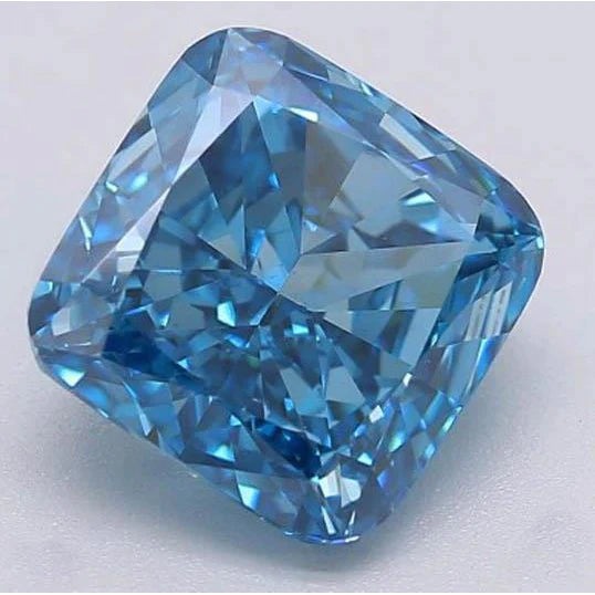 Fine Zaffiro Blu Loose Sapphires Natural 1,5 carati – vista laterale