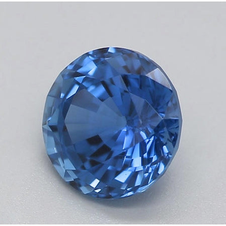 diamante blu naturale rotondo da 1,5 carati, sciolto vs1