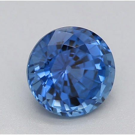diamante blu naturale rotondo da 1,5 carati, sciolto vs1