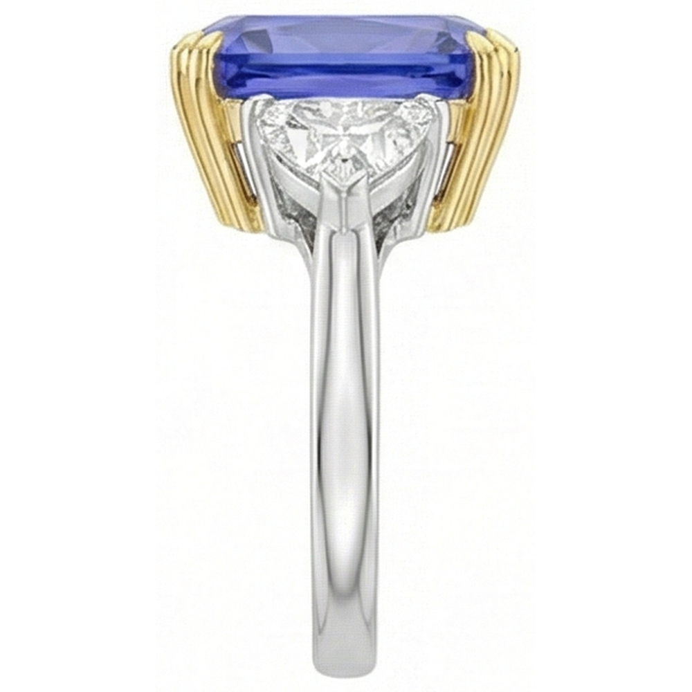 10 Carati Zaffiro Anello