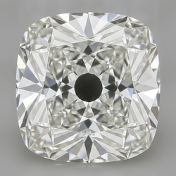 Diamante Sciolto Autentico Reale Taglio Cuscino Old Mine 10 Carati H VS1