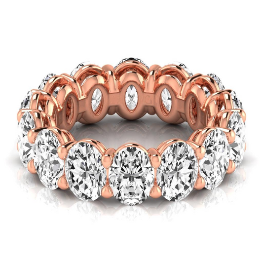 Diamante Fine Eternity Band – vista frontale