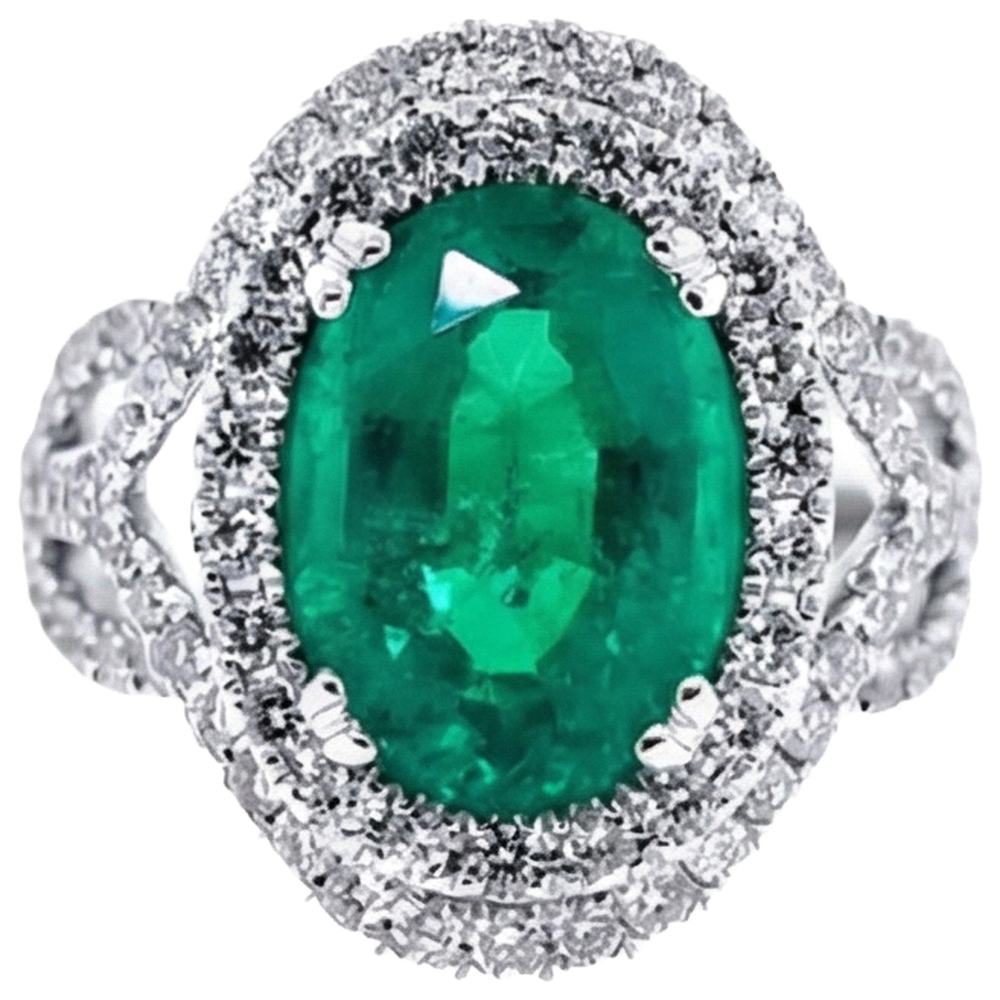 vero round diamante 11.25carati anello angolo laterale
