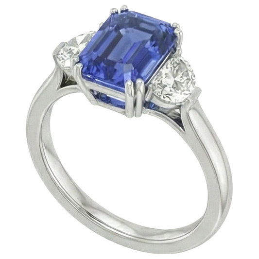 11 Carati Zaffiro Anello
