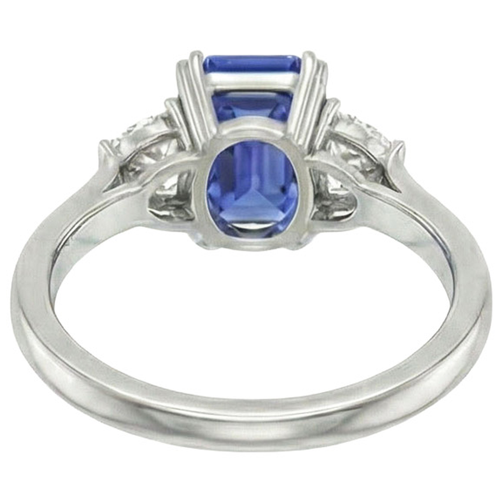 11 Carati Zaffiro Anello